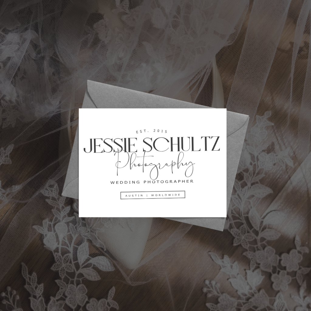 logo design for jessie schultz photography