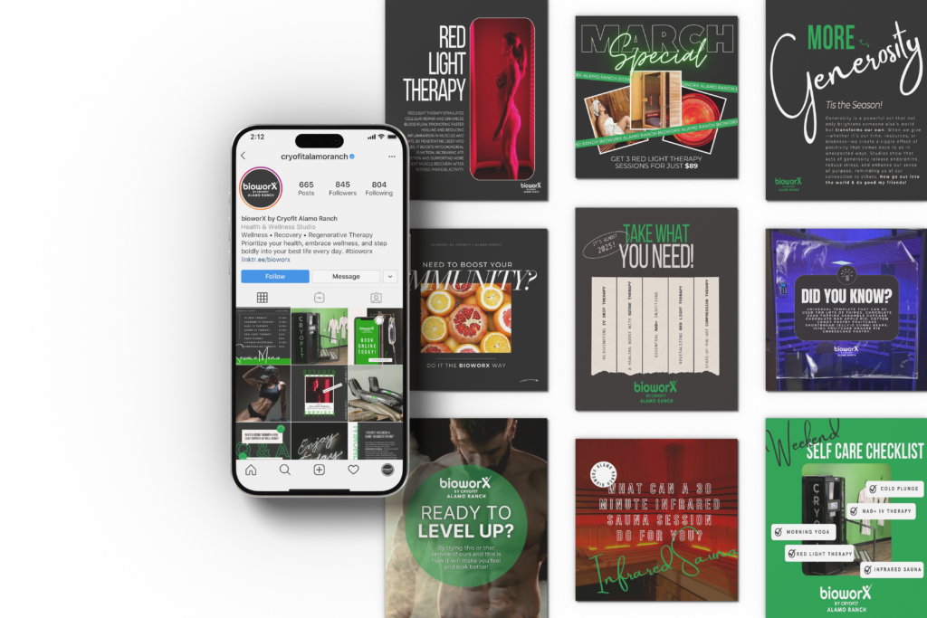 instagram social media design