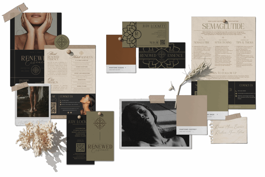 print materials for branding